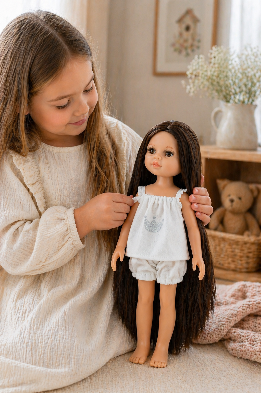 Carol Amiga von Paola Reina – Mädchenpuppe Schlafanzug 32 cm – Bild 5